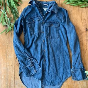 Denim Button Up Shirt